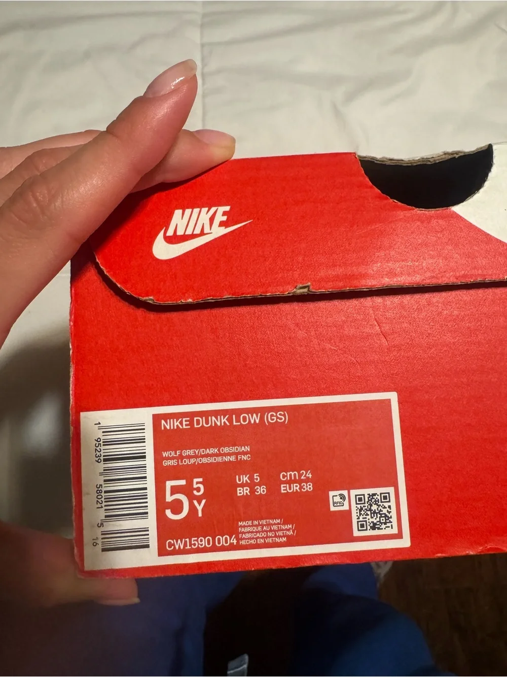 Nike dunk low Georgetown